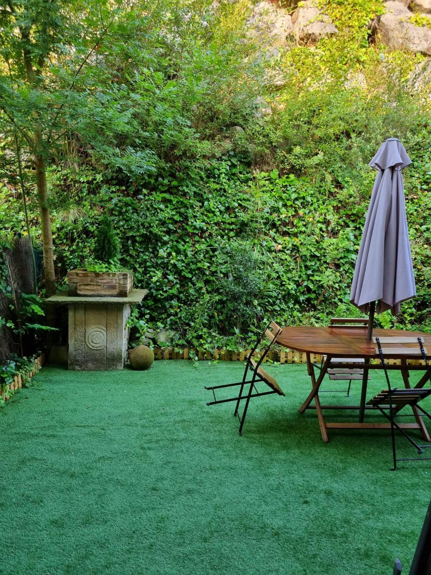 Casa De Claudia Comillas- Jardin Privado - A 10 Metros Del Capricho De Gaudi Buitenkant foto